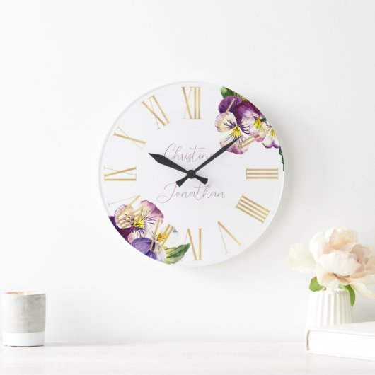 Romantische Waterverf overtreedt Grote Klok (Huis)