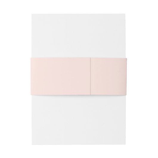 Romantische Waterverf Peach Floral Garland Weddens Uitnodigingen Wikkel (Achterkant Voorbeeld)