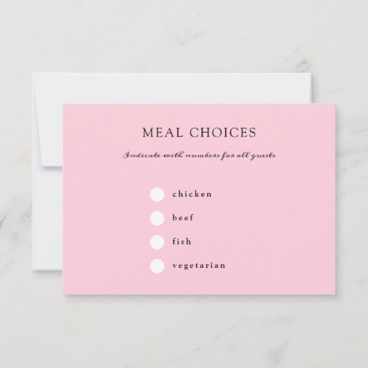 Romantische Waterverf Plum Floral Wedding RSVP Kaartje (Achterkant)