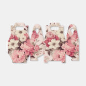 Romantische Waterverf Roze Rozen & Appelbloesems Bedankdoosjes (Uitgevouwen)