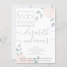 Romantische waterverf rozen voor kalligrafie