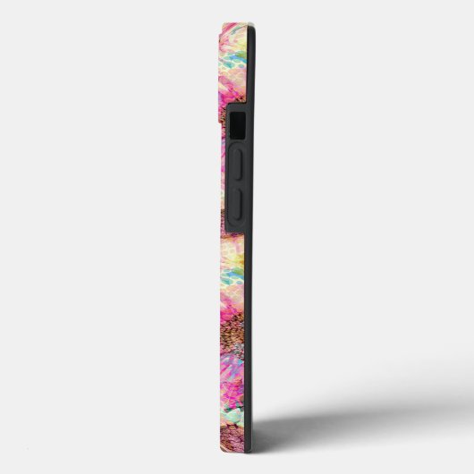 Romantische Waterverf Zonnebloempatroon Case-Mate iPhone Case (Achterkant / Links)