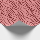 Romantische Waves Gift Wrap Cadeaupapier (Hoek)
