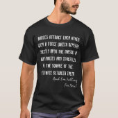 Romantische wetenschap - Newton's wet van de zwaar T-shirt (Voorkant)