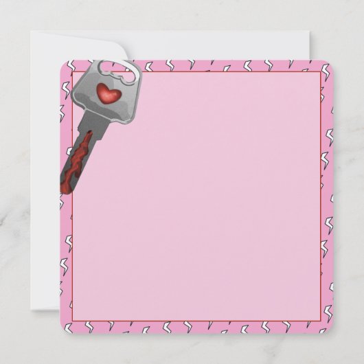 Romantische Wifey Hubby Elektrisch Lock Label Hart (Achterkant)