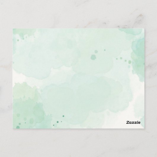 Romantische Wijngaard & Wijnstok Trouw Uitnodiging (Achterkant)