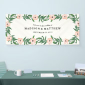 Romantische wijnstokken spandoek (Beurs)