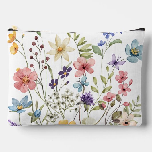Romantische wilde bloem waterverf  etui (Voorkant)