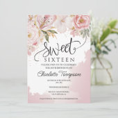 Romantische wilde bloemen lente zoet 16 kaart (Staand voorkant)