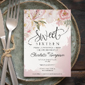 Romantische wilde bloemen lente zoet 16 kaart