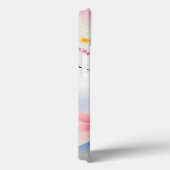 Romantische wilde bloemen roze en geel Case-Mate iPhone case (Achterkant / Rechts)