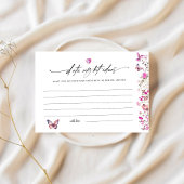 Romantische Wildflower Datum Nacht Ideeën Vrijgeze Informatiekaartje