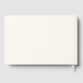 Romantische Wildflower Wedding Guest Book Gastenboek (Achterkant)