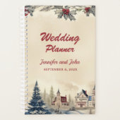 Romantische winter bruiloft planner (Voorkant)