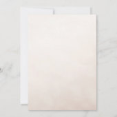 Romantische witte boeg parels & Prosecco Vrijgezel Kaart (Achterkant)