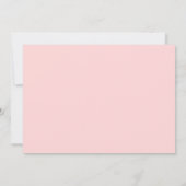 Romantische witte kalligrafie foto save the date (Achterkant)