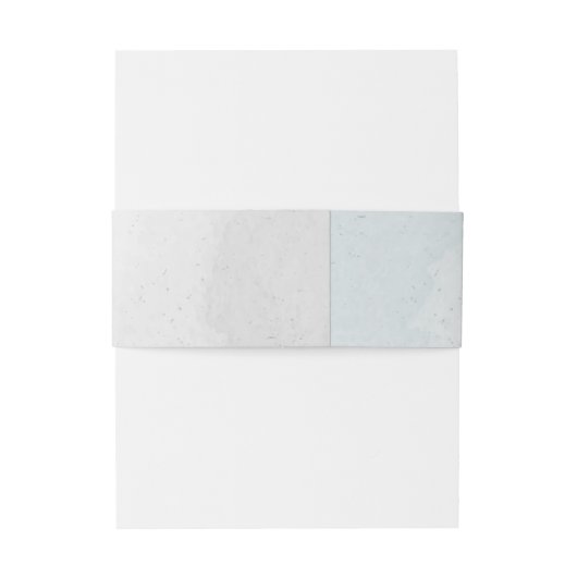 Romantische witte marine & stoffige blauwe bloemen uitnodigingen wikkel (Achterkant Voorbeeld)