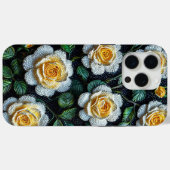 Romantische Witte Roos Bloem Esthetiek Minimalist Case-Mate iPhone Case (Achterkant (horizontaal))