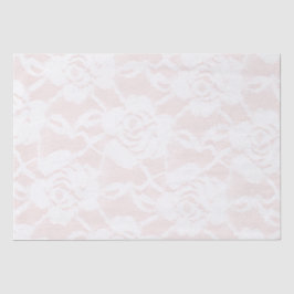 Romantische witte rozen blush roze bruiloft tissuepapier