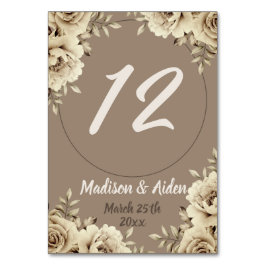 Romantische witte rustieke Rozen bruiloft Kaart