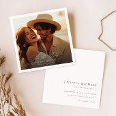 Romantische Woestijn Boho Fotobruiloft Save The Date