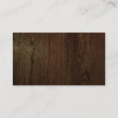 Romantische Woodland visitekaartjes Contactkaartje (Achterkant)