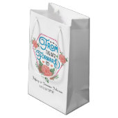 Romantische woordkunst Trouwen  Klein Cadeauzakje (Achterkant Gekanteld)