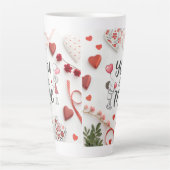 Romantische "You & Me" Valentijnsdag  Latte Mok (Voorkant)