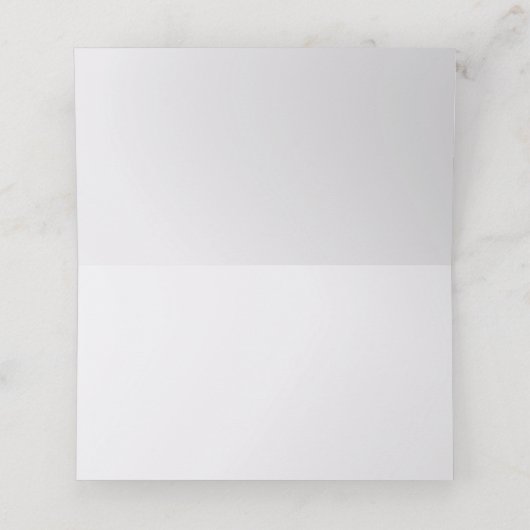 Romantische zeemacht en roze bloemen plaatskaartje (Binnenkant ongevouwen)