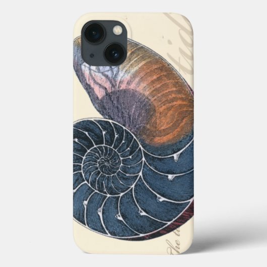 Romantische Zeeschelp Case-Mate iPhone Case (Achterkant)