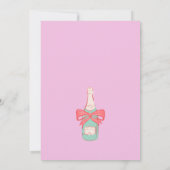 Romantische zoete valentijn pastel kleur verjaarda kaart (Achterkant)