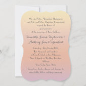 Romantische Zonsondergang Gevormde Foto Overlay Br Kaart (Achterkant)