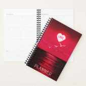 Romantische zonsondergangplanner planner (Display)
