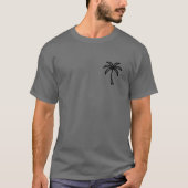 Romantische Zonsondergangswandeling T-shirt (Voorkant)
