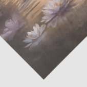 Romantische Zwaan Hart Kersenbloesem Tissuepapier (Detail)