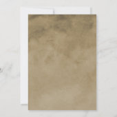 Romantische Zwaan Koppels Douche Uitnodigen Kaart (Achterkant)