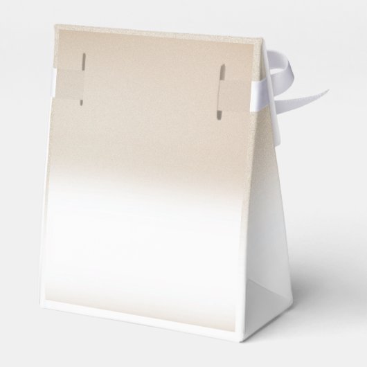 Romantische zwanen bedankdoosjes (Achterkant)