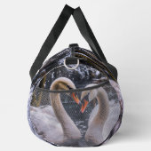 Romantische zwanen in een winterwonderland plunjezak (Rechts)