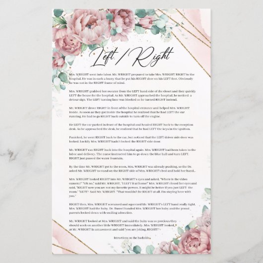 Romantische zwarte rozen groen goud links rechts (Voorkant)