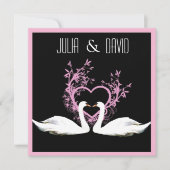 Romantische zwitserse uitnodiging (Voorkant)