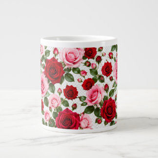 Romantisches Rosenparadies Grote Koffiekop