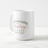 Romantiseren Van Mijn Genezingsreis Boho Koffiemok (Voorkant links)