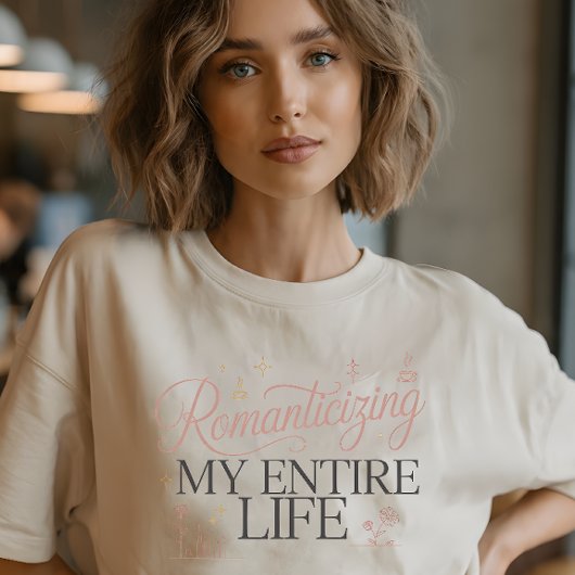 Romantiseren van mijn hele leven Trendy Vrouwelijk Tri-Blend Shirt