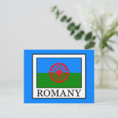 Romany Briefkaart (Staand voorkant)