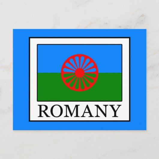 Romany Briefkaart (Voorkant)