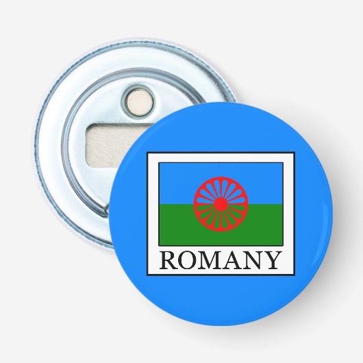 Romany Button Flesopener (Voorkant)