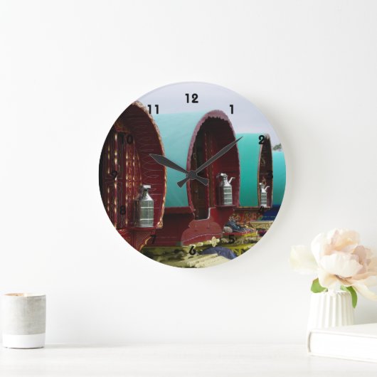 Romany Gypsy bowtop-wagons Grote klok (Huis)