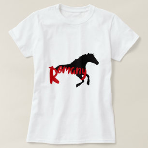 Romany Gypsy text and horse T-Shirt