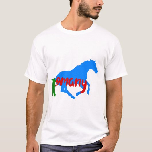Romany Gypsy text and horse T-Shirt (Voorkant)