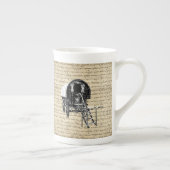  Romany Gypsy wagen Porselein Kop (Rechts)